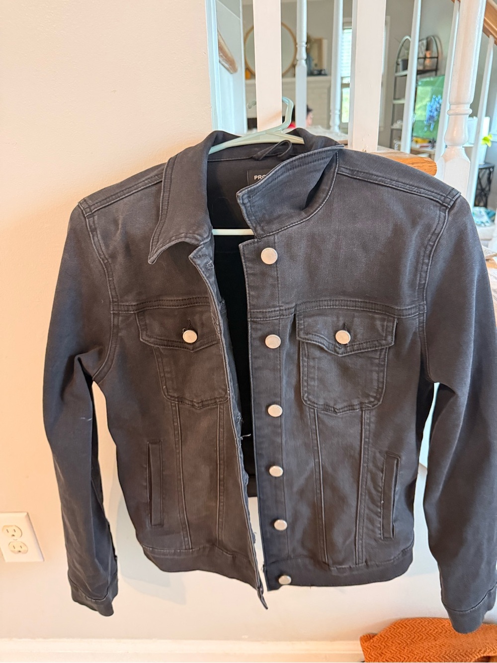 Black Denim Jacket - Women